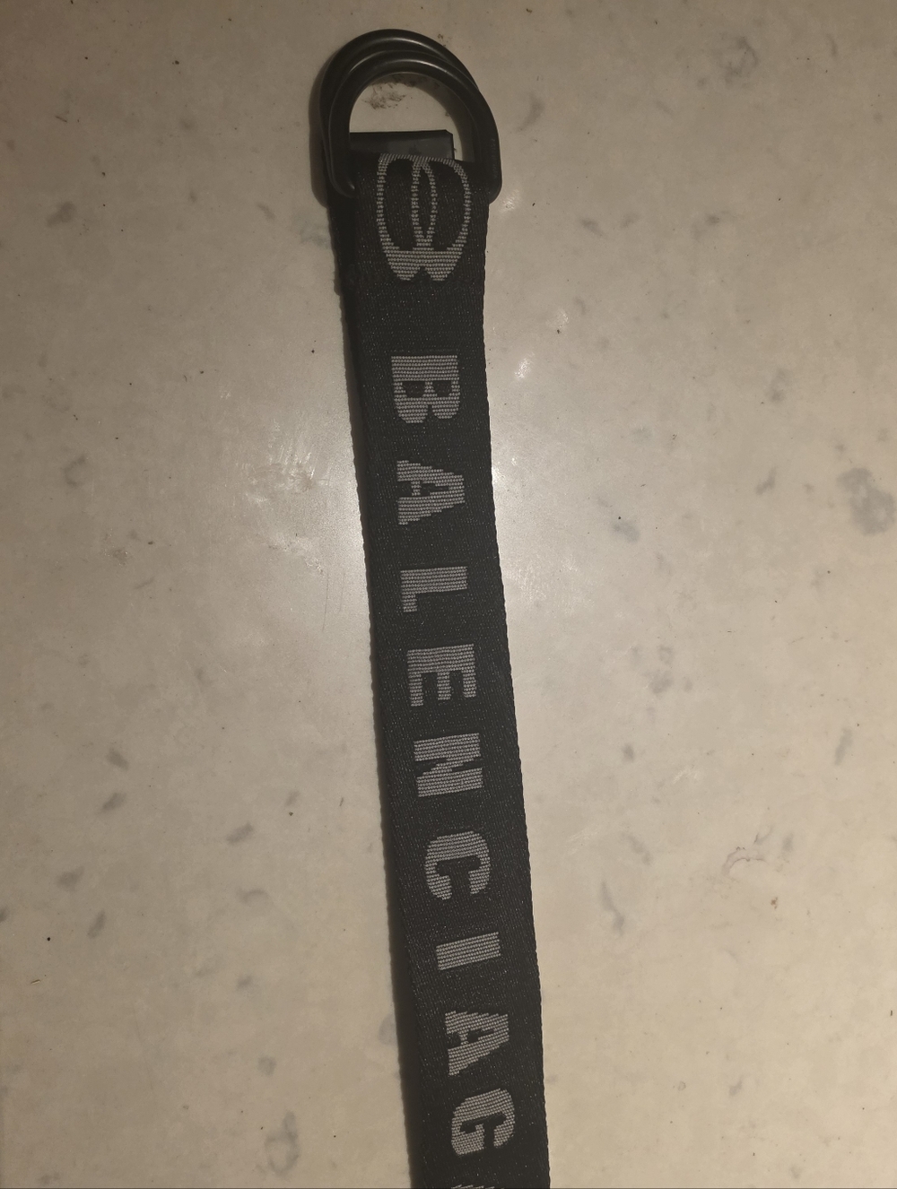 Balenciaga D- Ring Belt Sz S